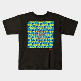 Skulls Rainbow Zoom by Blackout Design Kids T-Shirt